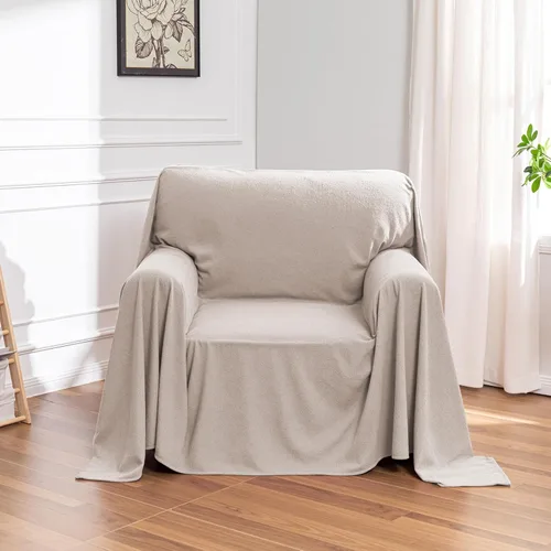 Miniatura 24 de MEETSKY Funda para silla reclinable, a prueba de arañazos, para gatos, fundas de sofá de gran tamaño, lavable para sofá individual, funda suave