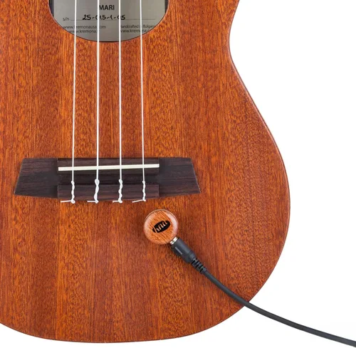Miniatura 2 de KNA UP-1 Pastilla piezoeléctrica universal adhesiva, tono acústico natural para guitarra, uke, batería, percusión, fácil instalación, pasiva sin
