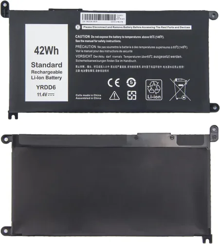 Miniatura 6 de Batería Amanda 42Wh YRDD6 1VX1H para Dell Inspiron 5482 5485 7586 3583 5491 5591 5481 3310 2 en 1 5593 5480 3493 3793 35822 5581 5584 5590 3584 5493