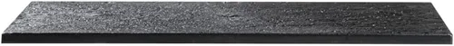 Miniatura 6 de Restaurantware Platos de servir de 7 x 3.5 pulgadas, 100 tablas rectangulares de charcutería, imitan el aspecto de platos de plástico negro pizarra