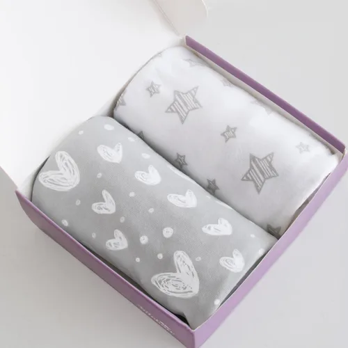 Miniatura 20 de Sábanas ajustadas de moisés compatibles con el moisés Fisher-Price Soothing Motions/Luminate y el moisés portátil Chicco LullaGo Anywhere, paquete
