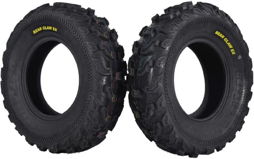 Miniatura 14 de Kenda Bearclaw EX K573-21x7-10 - Neumático delantero para vehículos todo terreno (ATV), UTV y lado a lado (SxS), 6 capas, Bear Claw EX 21x7x10
