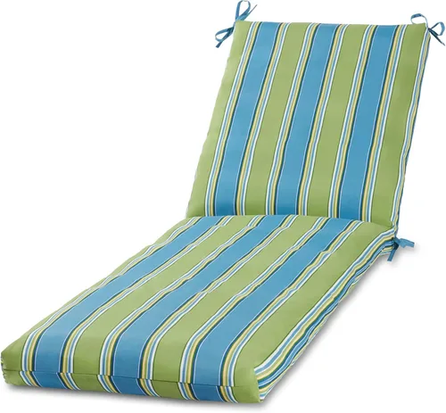 Miniatura 24 de Cojín reversible para silla de descanso para exteriores, color blanco tropical