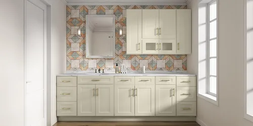 Miniatura 2 de LOVMOR Armarios de pared, botiquines con puertas de cierre suave, muebles decorativos para salas de estar, dormitorios, cocinas, lavaderos
