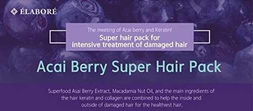 Miniatura 2 de Elabore Acai Berry Hair Pack 33.80fl.oz/ 33.8 fl oz