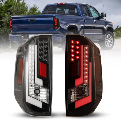 Miniatura 10 de Ensemble de luces traseras secuenciales LED ROXX 2014-2022 para Toyota Tundra, reemplazo de ensamble de luces traseras con luces DRL/de freno