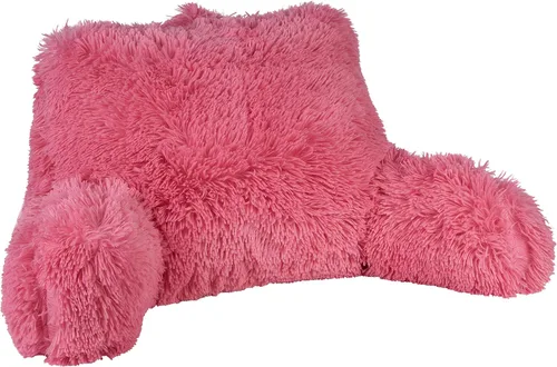 Miniatura 16 de Klear Vu Almohada de lectura lanuda para adultos y niños, soporte lumbar y de brazo en cama, silla, sofá y suelo, 30 x 21 pulgadas, tamaño único