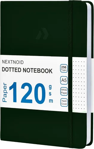 Miniatura 11 de Nextnoid Cuaderno rayado para hombres - Papel grueso de 120 g/m² - 160 páginas - Cuaderno de tapa dura A5 para el trabajo - Ideal para escribir