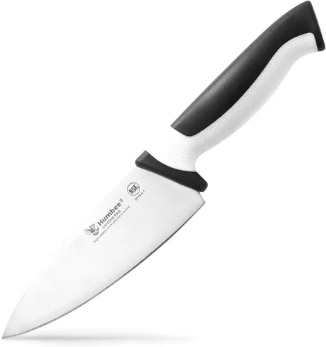 Miniatura 27 de Cuchillo de chef de 12 pulgadas, hoja de acero inoxidable de alto carbono certificada NSF – Mango ergonómico codificado por colores, cuchillo