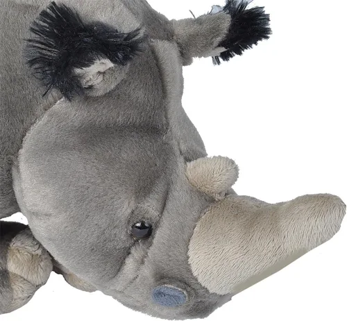 Miniatura 2 de Wild Republic Peluche de rinoceronte blanco, animal de peluche, regalos para niños, Cuddlekins 12