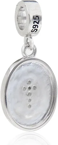 Miniatura 4 de Colgante de Cruz Plata de ley 925Bibble Encanto Christian Encanto Corazón mantener la fe Encanto para pandora pulsera