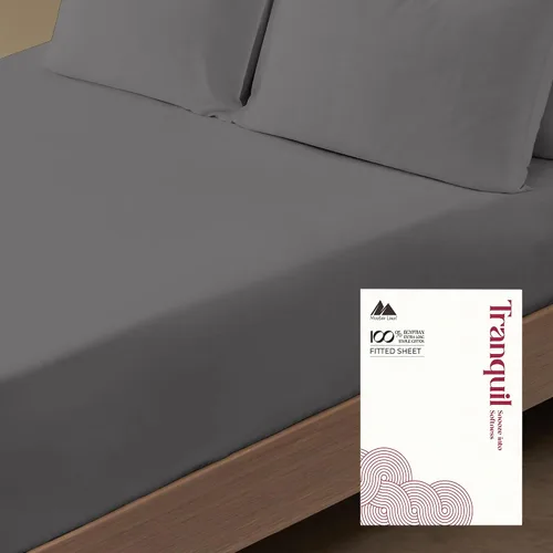Miniatura 12 de Mayfair Linen - Sábana bajera ajustable de 100 % algodón egipcio de 800 hilos, tamaño Twin, con bolsillo profundo de 16 pulgadas, satén duradero