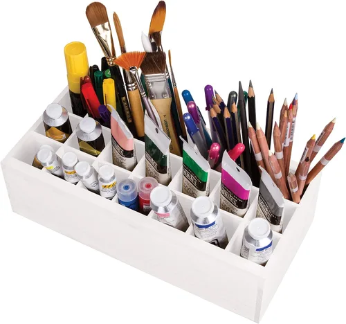Miniatura 8 de Bandeja de almacenamiento para pinturas ArtBin, color blanco, 6828AG