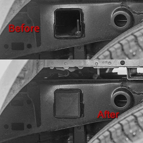 Miniatura 9 de BASIKER Tapones para Orificios de Tubo del Bastidor para Ford F150 Raptor 2017-2019 Tapas Anti Suciedad Barro y Residuos Tapones para Orificios