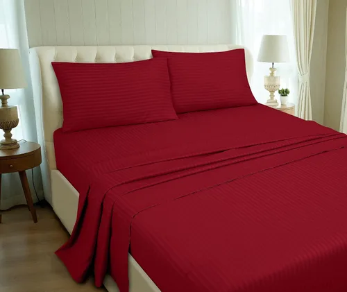 Miniatura 5 de ROYALE LINENS Juego de sábanas de 3 piezas para cama individual - Microfibra cepillada suave de 1800 hilos - 1 sábana bajera, 1 sábana encimera, 1