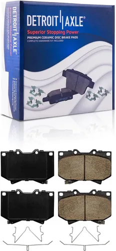 Miniatura 57 de Detroit Axle - Pastillas de freno traseras para Kia Sportage 2017-2022, Hyundai Tucson 2016-2021, pastillas de freno de cerámica 2018 2019 2020