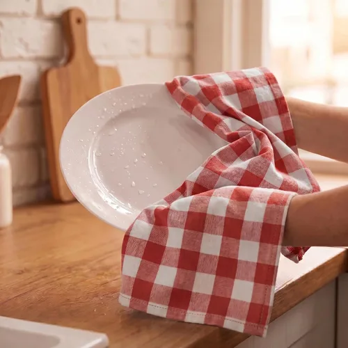 Miniatura 155 de Urban Villa Toallas de cocina 100% algodón para cocina (juego de 6) 20"x30" toallas de cocina altamente absorbentes, juego de ropa de cocina