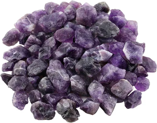 Miniatura 11 de Rockcloud 1 libra de cristales naturales en bruto, piedras ásperas para cabujón, pulido, corte, lapidario, pulido, curación de cristales Reiki, Azul