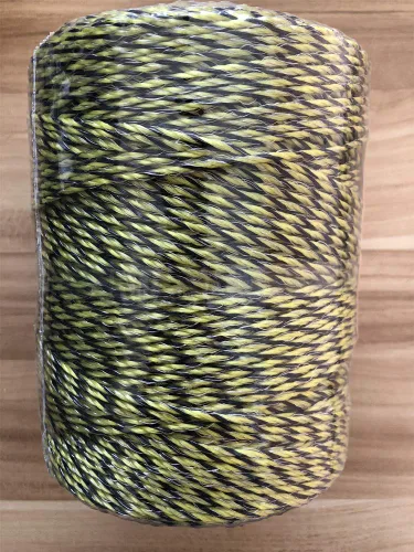 Miniatura 3 de Alambre para valla eléctrica de polietileno de 1312 pies, 400 metros, 6 hebras de acero inoxidable para una conductividad confiable y resistencia a