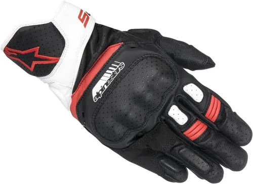 Miniatura 3 de Alpinestars SP-5 Guantes, S, Negro/Blanco/Rojo
