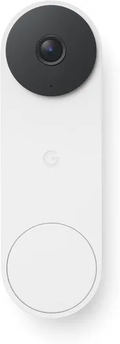 Miniatura 2 de Timbre de video Nest de Google (con cable, 3.ª generación) - Video 2K y Gemini, Vista en vivo, Visión nocturna, Audio de 2 vías - Funciona con Nieve