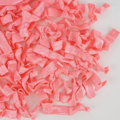 Miniatura 7 de MEEDEE Paquete de 100 accesorios elásticos para el cabello, sin arrugas, lazos suaves anudados, sin daños, colas de caballo, pulseras de yoga