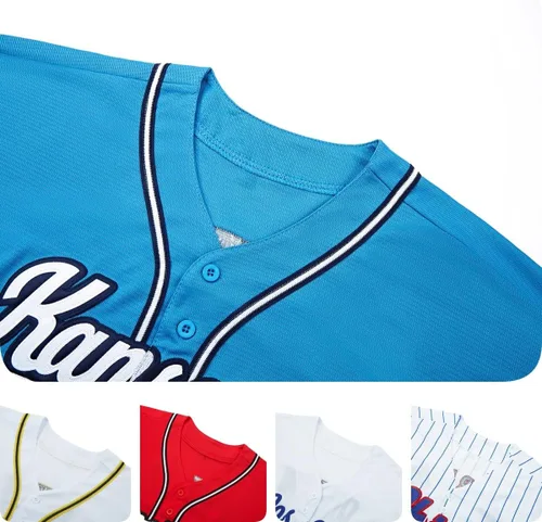 Miniatura 3 de Camiseta cosida de béisbol Milwaukee personalizada para hombres/mujeres/jóvenes para fanáticos de los deportes