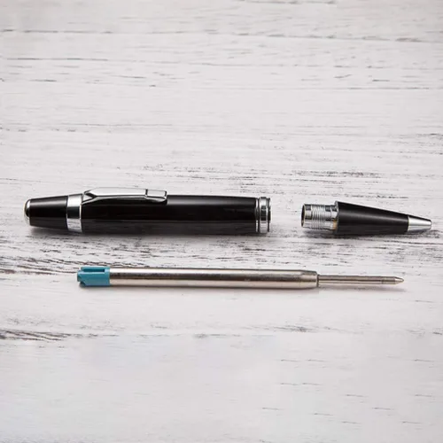 Miniatura 4 de Mini bolígrafo de metal para escritura suave, 0.039 in, tinta negra, bolígrafo de firma para hombres, mujeres, escuela, oficina, negocios