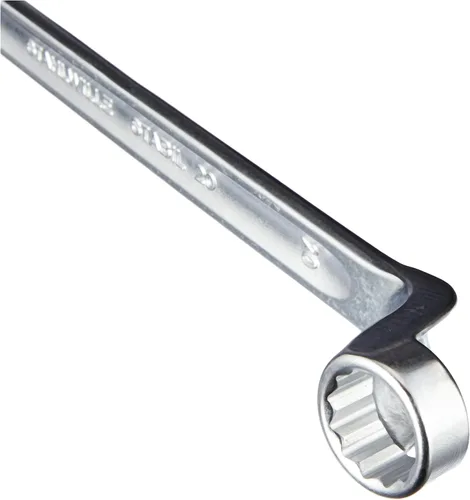 Miniatura 3 de Stahwhile 96410405 Llaves de Anillo de Doble Extremo (Spanners) con Cabezales Desplazados, Hechas de Acero de Aleación de Cromo y Cromadas