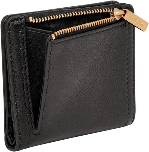 Miniatura 4 de Fossil Cartera plegable de piel Logan con bloqueo RFID para mujer