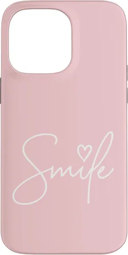 Miniatura 21 de Linda funda de sonrisa rosa claro para iPhone 17