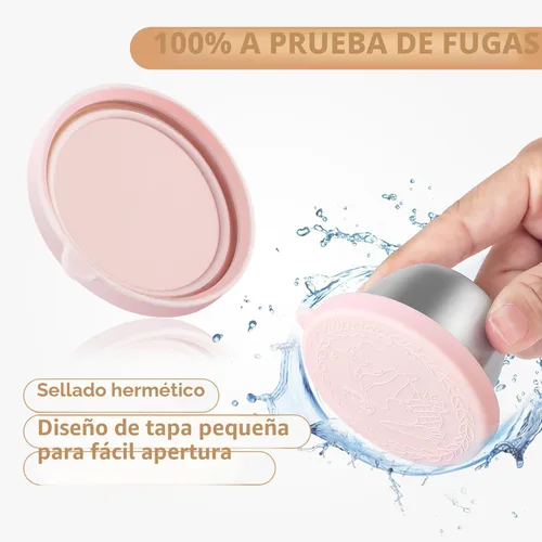 Miniatura 3 de SANEXC Paquete de 8 - Recipientes pequeños de 2.4 oz para aderezo de ensalada para llevar, recipientes de condimentos a prueba de fugas con tapas
