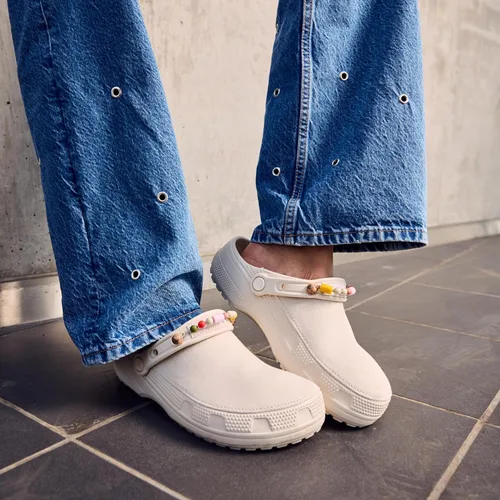 Miniatura 2 de Crocs Zuecos clásicos de lona elaborados unisex para hombres y mujeres