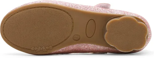 Miniatura 6 de DREAM PAIRS Zapatos de vestir para niñas con purpurina para boda, fiesta, flores, princesa, zapatos de tacón bajo