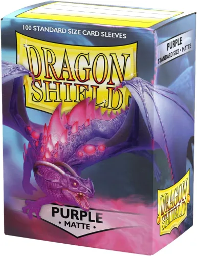 Miniatura 29 de Dragon Shield Fundas mate para tarjetas de tamaño estándar 100 CT – Fundas TCG lisas y resistentes Compatible con Pokemon, Flesh & Blood, One