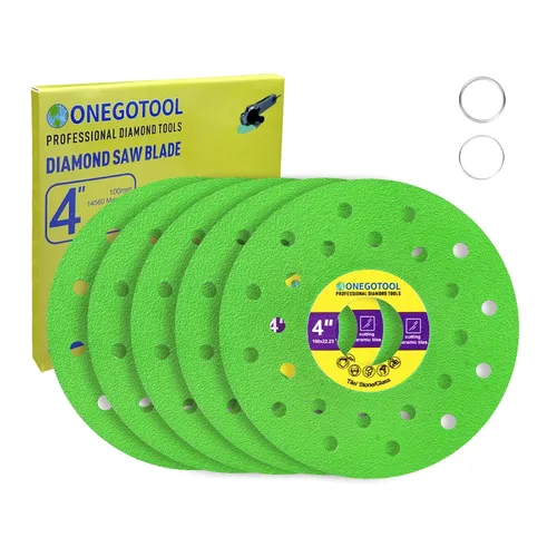 Miniatura 8 de Hoja de Sierra de Diamante Cortadora de Azulejos de 4 Pulgadas para Amoladora Angular Porcelana Cerámica Vidrio Mármol Herramientas de Corte Disco