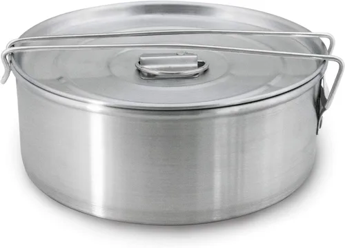 Miniatura 5 de Molde para bunuelos con mango (aluminio fundido de 4.7 pulgadas) + molde de flan con tapa (8.2 x 3.2 pulgadas) - Molde para Buñuelos de Viento