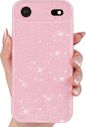Miniatura 88 de Svanove Funda para iPhone 11 con Purpurina, Brillante Femenina Linda con Brillo Resplandeciente Reluciente Luminosa Funda de Teléfono para Mujeres