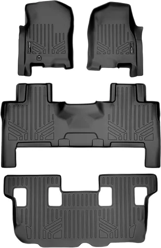 Miniatura 22 de SMARTLINER Juego de alfombrillas de primera fila compatibles con Ford Expedition 2018-2025 Ford Expedition 2018 - 2024