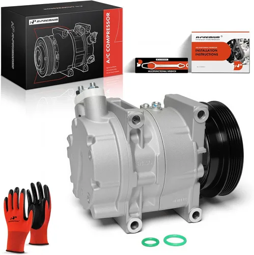 Miniatura 10 de A-Premium Compresor de A/C con embrague compatible con Infiniti QX4 3.3L 1997-1998, Nissan Pathfinder 3.3L 1996-1998