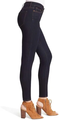 Miniatura 3 de Jessica Simpson Jeans ajustados de talle alto con curvas para mujer