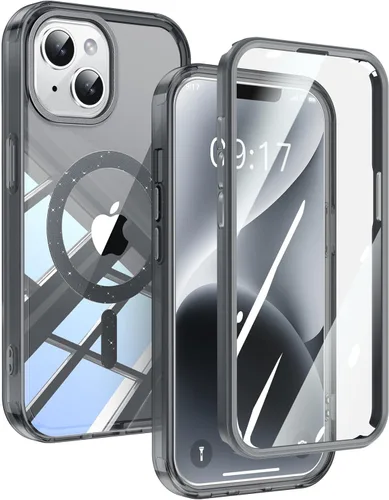 Miniatura 27 de Funda de privacidad para iPhone 17 Pro Max con soporte de 360° [protector de pantalla antiespía integrado] [anillo magnético] protección de cuerpo