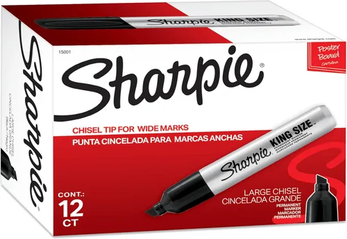 Sharpie Pro Tamaño King Rotuladores permanentes, Negro