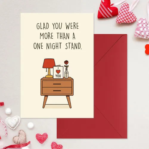 Miniatura 4 de Cheerin Divertida tarjeta de aniversario con sobres, tarjetas de amor humorísticas para él y ella, tarjeta romántica para marido, esposa, prometido