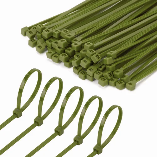 Miniatura 34 de Armpow Brida de cremallera púrpura de 6 pulgadas, 1000 unidades, 18 libras, brida de cremallera pequeña a media, brida de nailon PA66 resistente a