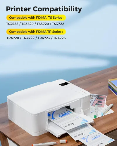 Miniatura 2 de PG-275 XL/CL-276 XL para Canon Ink 275 y 276 275XL 276XL para cartuchos de tinta Canon 275 y 276 funcionan con Pixma TR4720 TS3720 TS3522 TR4722