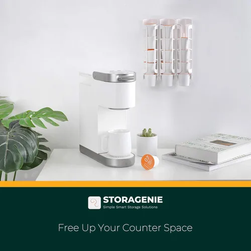 Miniatura 6 de STORAGENIE Soporte para cápsulas de café Keurig K-Cup, almacenamiento lateral de tazas K, organizador de cápsulas de café, perfecto para mostradores