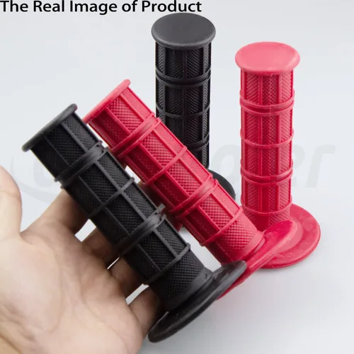 Miniatura 5 de Empuñaduras de goma de 7/8 pulgadas de 0.866 in, piezas de repuesto para Arctic Cat Suzuki, Yamaha, Kawasaki, Honda, ATV, Pit Dirt Bike. Negro