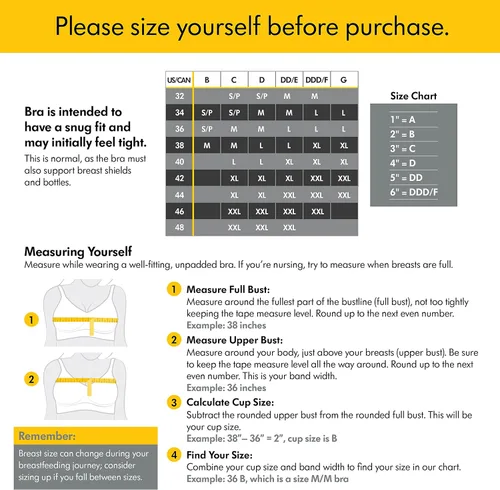 Miniatura 6 de Medela Women's 3 in 1 Nursing & Pumping Bra