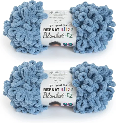 Miniatura 26 de Bernat Alize Blanket-EZ - Ovillo de lana, color crema
